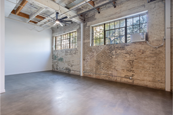 Exposed brick walls*